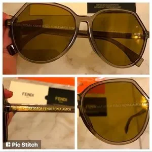 Fendi | Accessories | New Fendi Roma Amor Sunglasses | Poshmark display picture 3